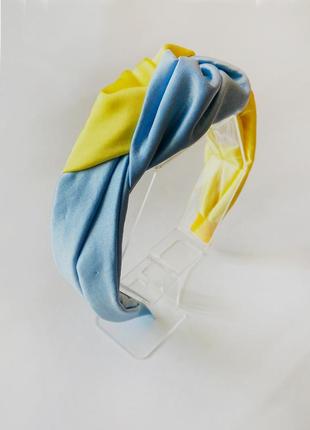 Zhovto-Blakitny hoop of manual roboti. Collection "Ukraine" from My Scarf4 photo