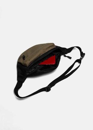 Black and green big bum bag3 photo