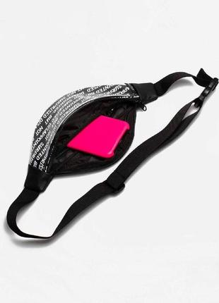 Black transparent bum bag, fanny pack, belt bag2 photo