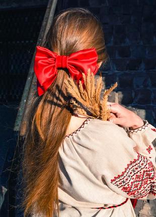 Big red bow from My Scarf2 photo