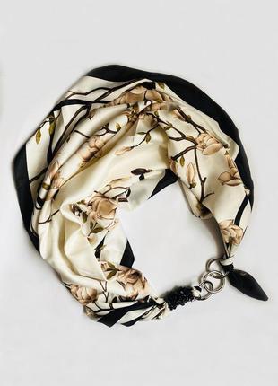 Scarf "White Orchid" My Scarf