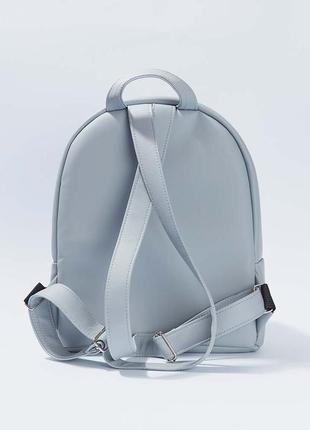 Light gray backpack "Konvert"4 photo