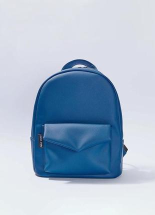 Blue backpack "Konvert"1 photo