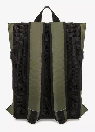 Green Rolltop medium backpack2 photo