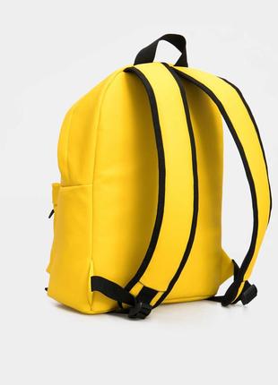 Yellow backpack "Bigger"2 photo