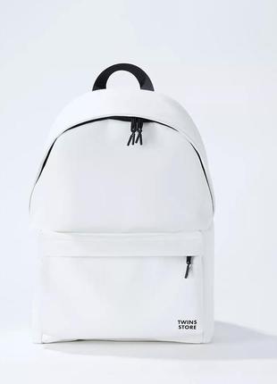 White backpack "Bigger"1 photo