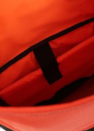 Orange Rolltop Cordura backpack3 photo