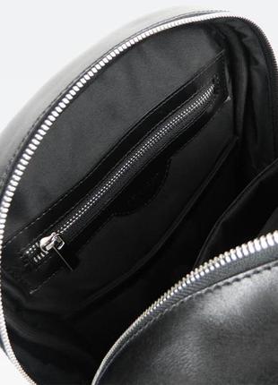 Leather Backpack “Croco”4 photo