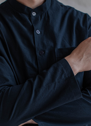MEN'S PAJAMA SET – NAVY7 photo