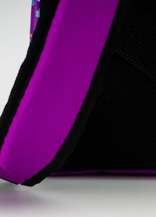 Purple mini backpack with unicorns4 photo