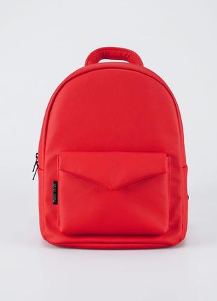 Red backpack "Konvert"