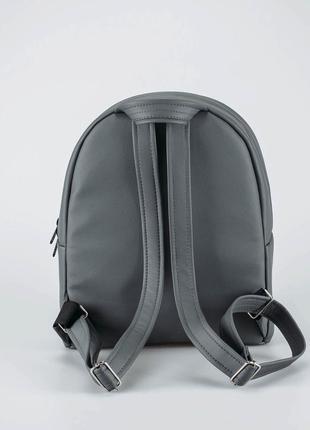 Dark gray backpack "Konvert"2 photo