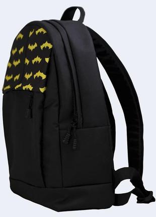 Black backpack with Batman2 photo