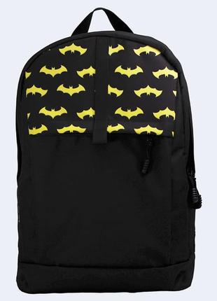 Black backpack with Batman1 photo
