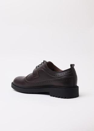 Handcrafted Brogue Derby men’s shoes3 photo