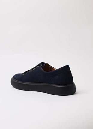 Handcrafted Mens suede sneakers3 photo