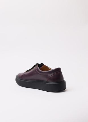 Handcrafted Men’s leather sneakers2 photo
