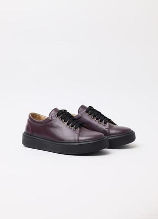 Handcrafted Men’s leather sneakers1 photo