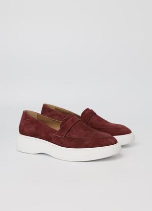 Handcrafted Women’s suede Loafers shoes