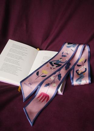 Thin silk scarf "Eternity"5 photo