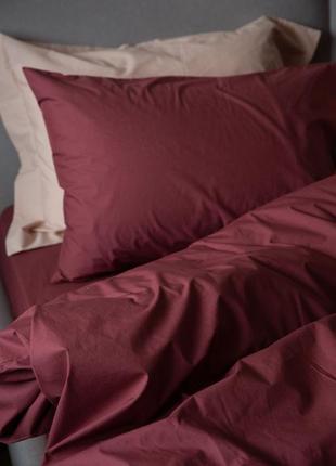 Cotton percale BASIC "Wine stories"