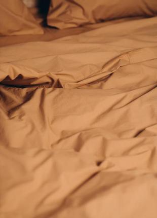 Cotton percale BASIC "Desert sun"2 photo