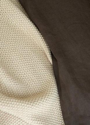 Soft French linen "Hot chocolate"4 photo