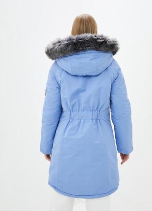 Women's DASTI Mont Blanc Serenity State wool parka3 photo