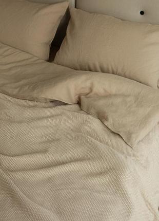 Soft French linen "Almonds with milk"1 photo