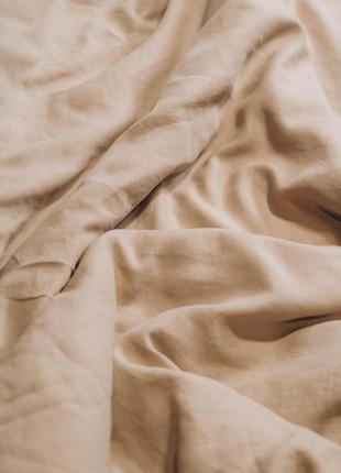 Soft French linen "Almonds with milk"5 photo