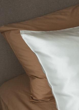 Elegant silk - pillowcases for healthy sleep "Lactic"7 photo