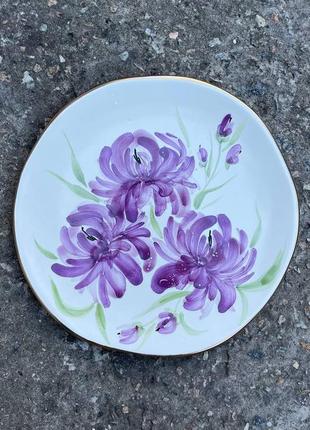 Ceramic plate Peony3 photo