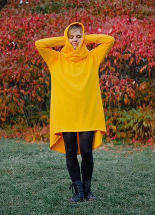 Tunic dress with hood2 photo