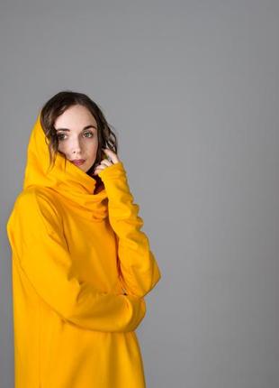 Tunic dress with hood7 photo