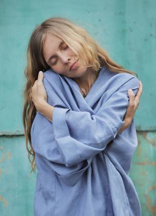 Linen kimono suit9 photo