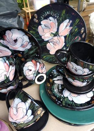 Tea set Rose3 photo