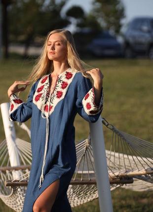 Women's dress "Dzhorzhina" viscose