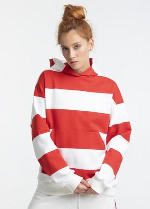 hoodie Red and White
