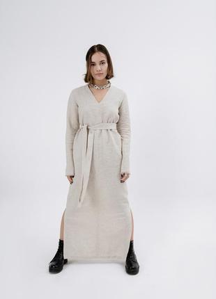 Maxi dress made of linen and cotton7 photo