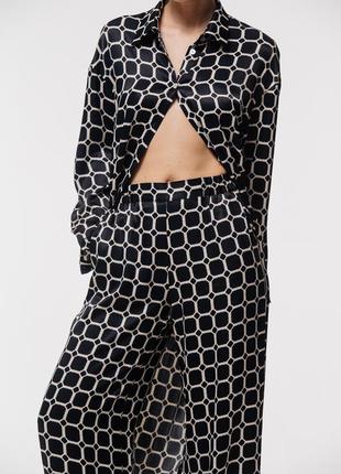 Checkered pants black4 photo