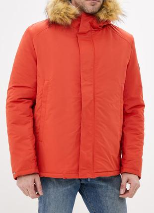 Winter men's parka DASTI Mont Blanc City Orange1 photo