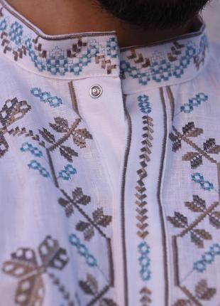 Men's embroidered shirt "Poltavska"4 photo