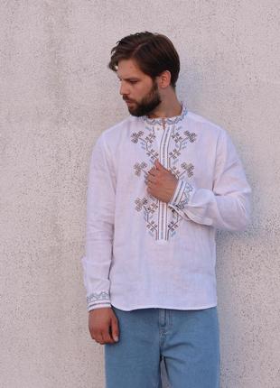 Men's embroidered shirt "Poltavska"2 photo