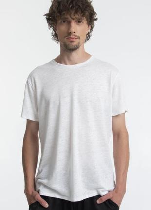 ECO white linen t-shirt