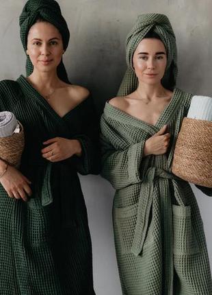 Towel "Rich green" size 100x1505 photo