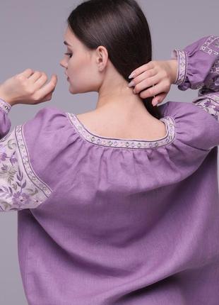 Women's blouse "Daryna" violet5 photo