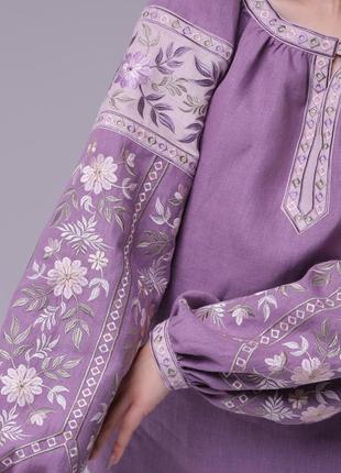 Women's blouse "Daryna" violet3 photo