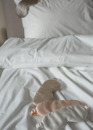 Silk sleep mask "Milk"6 photo