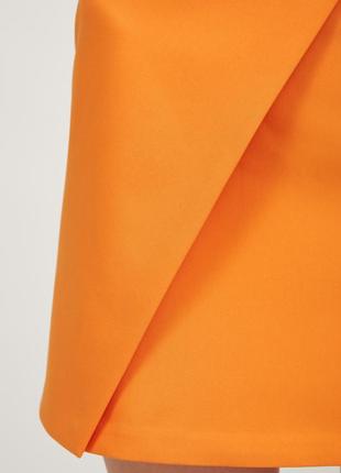 Orange short skirt3 photo