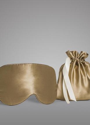 Silk sleep mask "Gold"